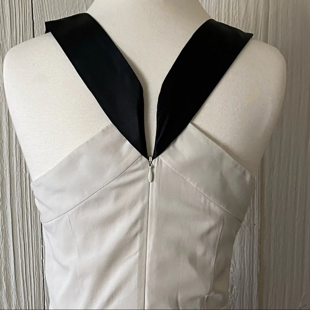 Banana Republic Monogram Collection Form Fitting Silk Dress Size 4 - Picture 10 of 14